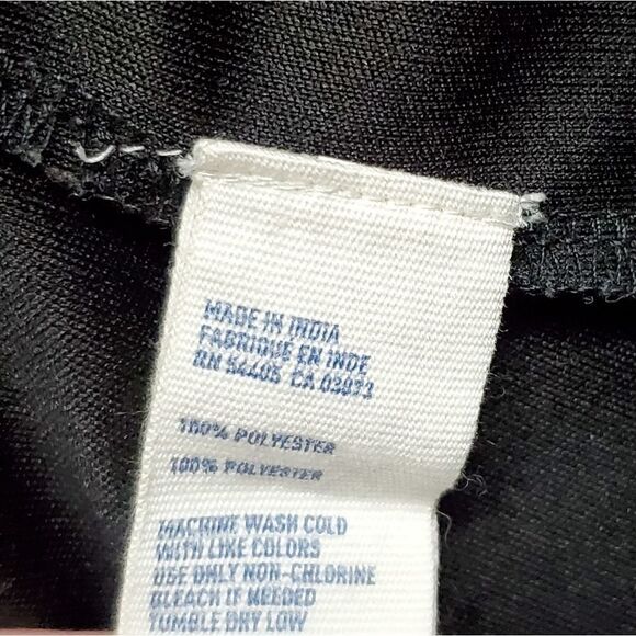 AMERICAN Eagle Outfitters Black Spaghetti Strap Corset Asymmetric Trapeze Dress - Picture 14 of 14